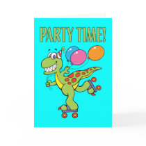 8th Birthday Dinosaur Cards