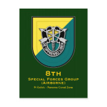 8th SFG-A 1 Panama Postcard
