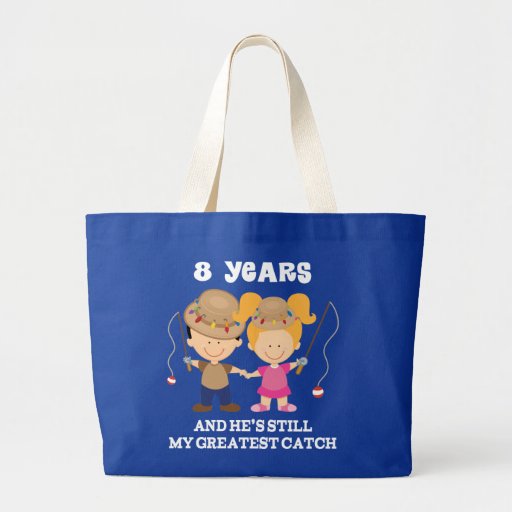 8th Wedding Anniversary Funny Gift For Her Bags