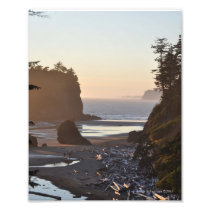 8X10 Ruby Beach on the Pacific Ocean Photo Art