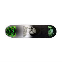 901 PINE AWOL SKULL - EYE DESIGN SKATE BOARD