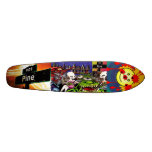 901 PINE OLD SCHOOL SKATE BOARD DESIGN #1