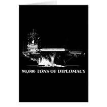 90,000 tons of diplomacy greeting cards