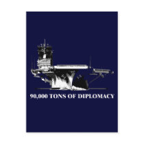 90,000 tons of diplomacy postcard