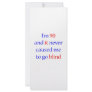 90 Never gone blind Rack Cards