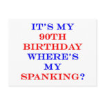 90 Where's my spanking?