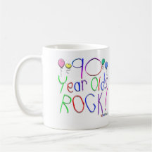 90 Year Olds Rock! Mug