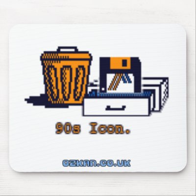 90s Icon,Amiga Mouse Mat by ejbero