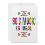 90s Music is Ideal Custom Announcements