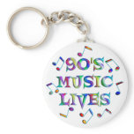 90s Music Lives Keychain