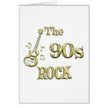 90s ROCK Greeting Card