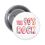 90s Rock Pinback Buttons