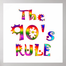90s Rule Posters