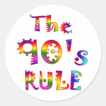 90s Rule Stickers