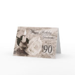 90th Birthday card for Grandmother