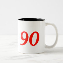 90th Birthday Gifts Coffee Mugs