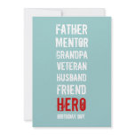 90th Birthday Party Hero Invitation