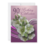 90th birthday party invitation