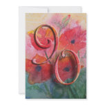 90th Birthday Party Invitation - Poppies
