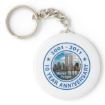911 10 Year Anniversary Keychains