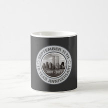 911 10 Year Anniversary Mug