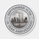 911 10 Year Anniversary Refrigerator Magnet