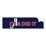 911 BUMPER STICKERS