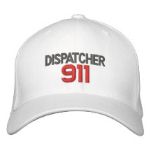 911, Dispatcher Embroidered Hats