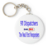 911 Dispatcher Keychain