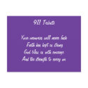 911 memories postcards