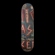 911 WAS FIXED BLUE skateboards