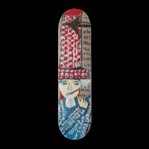 911 WAS FIXED RED skateboards