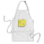 912 Post IT Apron
