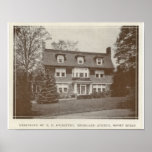91 Highland Avenue Short Hills in 1925 Posters