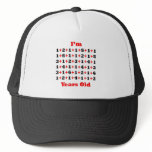 91 Years old Blk Red Hat