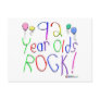 92 Year Olds Rock ! Post Card