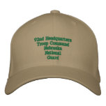 92nd HQ Troop Command Embroidered Baseball Cap