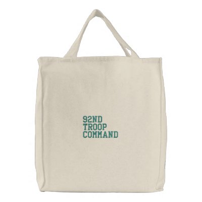 92nd Troop Command Bag by roy902