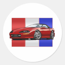 93-97 Camaro Round Sticker