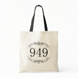 949 Area Code Canvas Bags