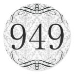 949 Area Code Sticker