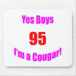 95 Cougar Birthday Mouse Pad
