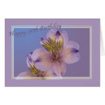 95th Birthday Card with Lavender Flowers