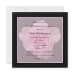 95th Birthday Party Invitation - Rose for 95th