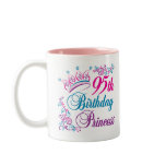 95th Birthday Princess Coffee Mug