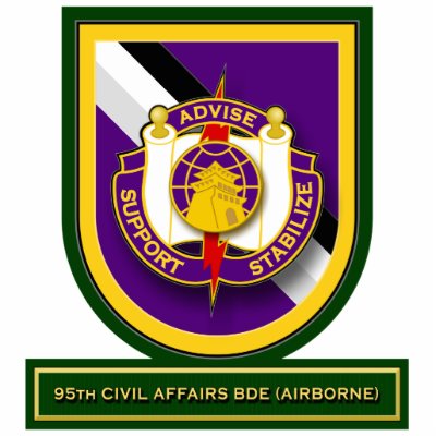 95th Civil Affairs Brigade - Airborne flash Photo Cutouts by a2zgraphicsworks