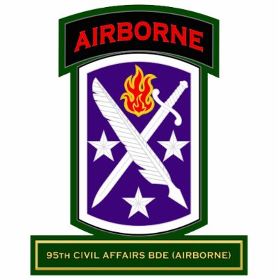 95th Civil Affairs Brigade - Airborne SSI by a2zgraphicsworks