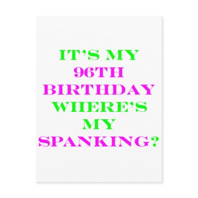 96 Where's my spanking? by oddballbirthdays16
