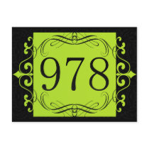 978 Area Code Postcards