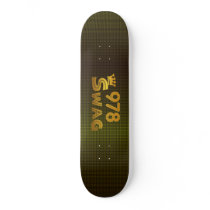 978 Area Code Swag Skate Boards